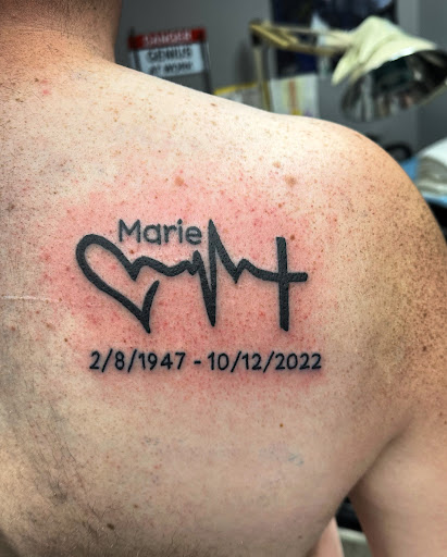 Explore tattoo ideas daisy, creative tattoo ideas in Hudson Falls, available at ALTERED ADDICTION TATTOOS