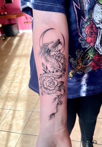 Explore sleeve filler tattoo ideas, creative tattoo ideas in Berwick, available at Truth Custom Tattoo, Design & Gallery