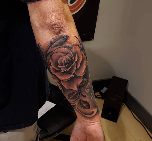 Explore denver nuggets tattoo ideas, creative tattoo ideas in Fort Wayne, available at Grade A Tattoos and Body Piercing