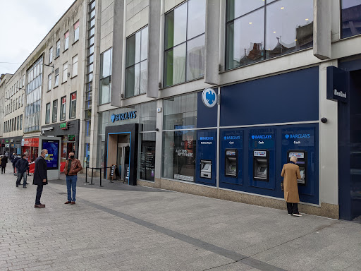 Barclays bank branches in Liverpool