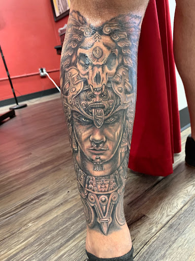 Explore atlantis tattoo ideas, creative tattoo ideas in San Antonio, available at Its Live Through This Tattoos, Supplies, & Piercings