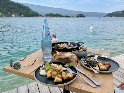 Le restaurant des Cassines à Talloires-Montmin