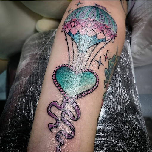 Explore tattoo ideas inside bicep, creative tattoo ideas in Rancho Cucamonga, available at Claremont Tattoo Studio