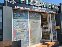 Pizzandwich à Six-Fours-les-Plages menu