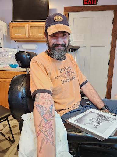 Explore simple hummingbird tattoo ideas, creative tattoo ideas in Davis, available at SIX GUN SOUND TATTOO