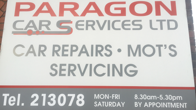 Comments and reviews of Paragon Car Services Ltd