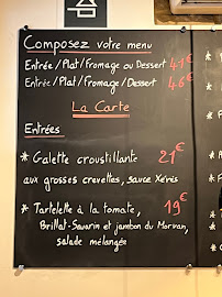 Restaurant français Le Piano Qui Fume à Dijon (le menu)
