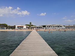 Zdjęcie Spiaggia di Maristella z powierzchnią niebieska czysta woda