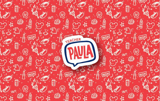 Logo da empresa - Teacher Paula