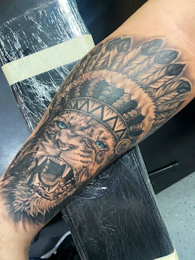 Explore life tattoo ideas, creative tattoo ideas in Calhoun, available at Ink Factory Tattoos