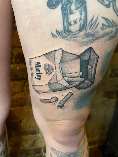Explore kendrick lamar tattoo ideas, creative tattoo ideas in Brooklyn, available at Queen of Crowns Tattoo