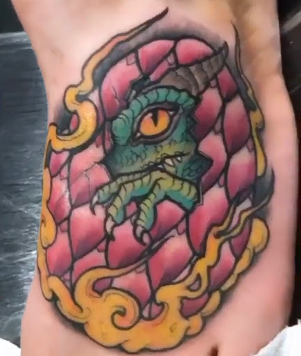 Explore gangsta tattoo sleeve ideas, creative tattoo ideas in Las Vegas, available at Heart Of Thieves Tattoo