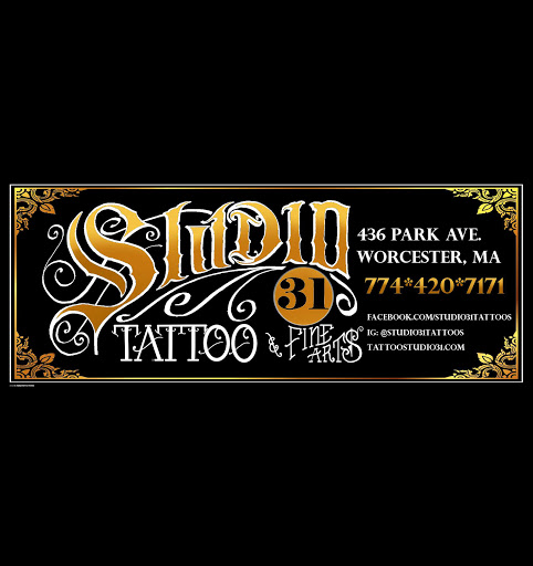 Tattoo Shop «Studio 31 Tattoos and Fine Art», reviews and photos, 436 Park Ave, Worcester, MA 01610, USA