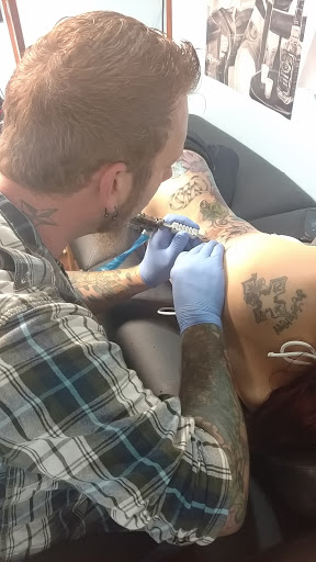 Explore lady gaga tattoo ideas, creative tattoo ideas in Hastings, available at Outlaw Tattoo Co