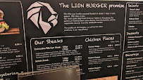LION Burger & Steak à Berlin menu