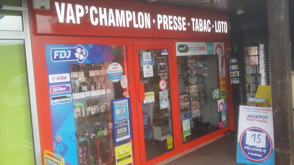 Champlon Presse Tabac vap à Semur-en-Auxois