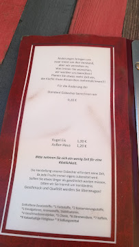 Eiscafe Pension promenade à Flechtingen carte