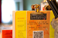 Menu du Ladybug Bar à Braone