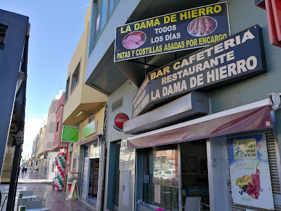 BAR CAFETERíA - LA DAMA DE HIERRO