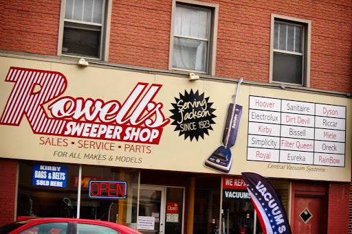 Rowells Sweeper Shop in Jackson, Michigan