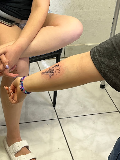 Explore gemini sign tattoo ideas, creative tattoo ideas in Visalia, available at Sanctum Tattoo Studio