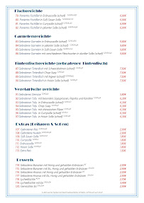 New Asia Imbiss à Stuttgart menu