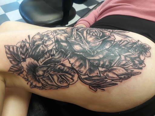 Explore chinese character tattoo ideas, creative tattoo ideas in Newport, available at T N T Explosive Tattoo