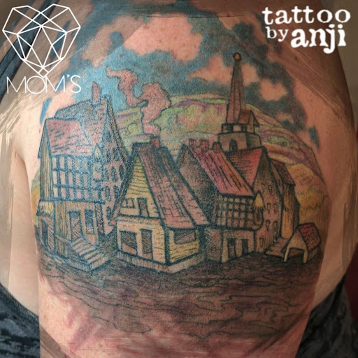 Explore horror tattoos ideas, creative tattoo ideas in Spokane, available at Moms Custom Tattoo & Body Piercing