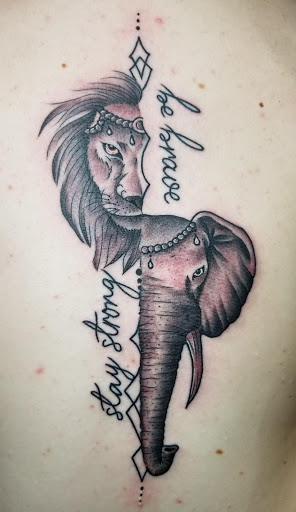 Explore green ranger tattoo ideas, creative tattoo ideas in Slidell, available at 504 Ink Tattoos