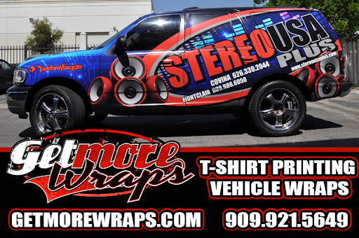 Car Detailing Service «Get More Vehicle Wraps and T-Shirt Printing», reviews and photos, 3949 E Guasti Rd, Ontario, CA 91761, USA
