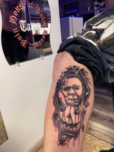 Explore how to think of tattoo ideas, creative tattoo ideas in Rockford, available at House Of Pain Tattoo co.