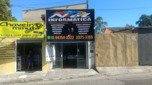 Logo da empresa - Nél, Informática, Celulares e Games
