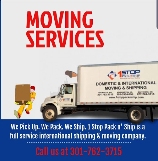 Shipping Service «1 Stop Pack N Ship», reviews and photos, 330 N Stonestreet Ave u, Rockville, MD 20850, USA