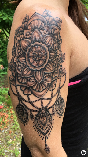 Explore chinese words tattoo ideas, creative tattoo ideas in Alfred, available at Utopian tattoo and body piercing