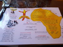 Restaurant de spécialités d'Afrique de l'Ouest A La Banane Ivoirienne à Paris (le menu)