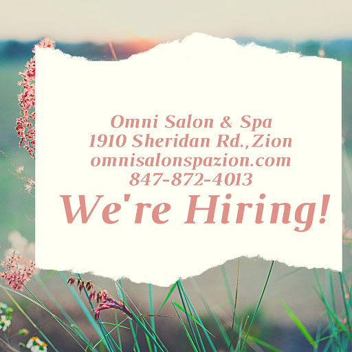 Beauty Salon «Omni Salon Spa & Fitness», reviews and photos, 1910 Sheridan Rd, Zion, IL 60099, USA