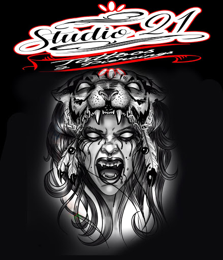 Find angel tattoo ideas for ladies for your next unique tattoo in Daytona Beach at Studio 21 Tattoo & Piercings Daytona Beach