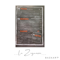 Pizzeria La Zaguerie à Préfailles - menu / carte