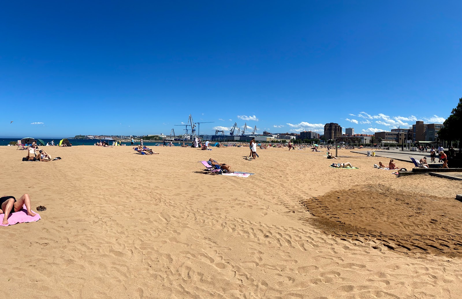 Fotografija Playa del Arbeyal z svetel pesek površino