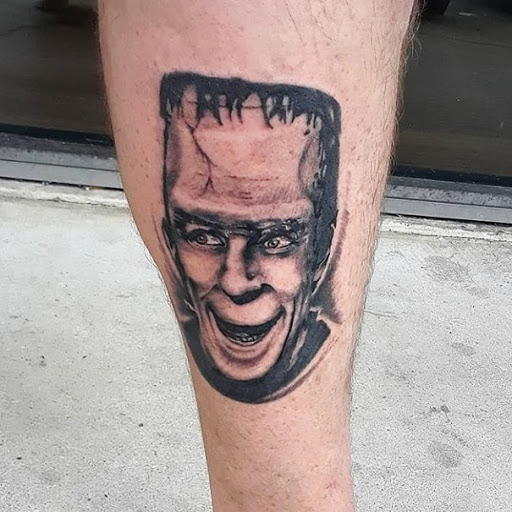 Explore candyman tattoo ideas, creative tattoo ideas in Atlantic Beach, available at The Ink Chamber Tattoo Parlor