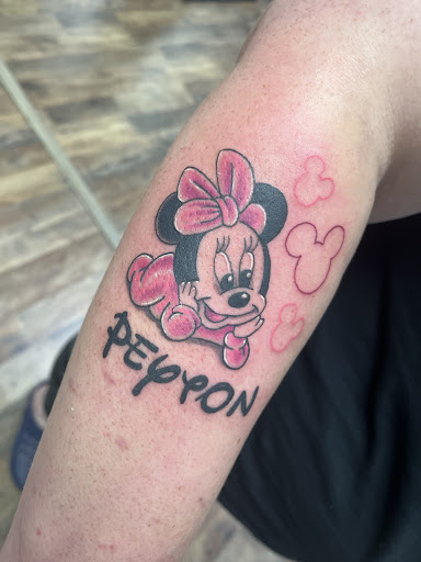 Explore cute girly tattoo ideas, creative tattoo ideas in Vincennes, available at Silver Owl Tattoo