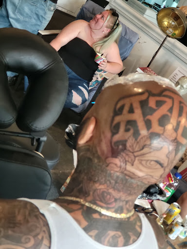 Explore diesel mechanic tattoo ideas, creative tattoo ideas in Grand Haven, available at Primm & Proper Custom Tattoo & Piercing