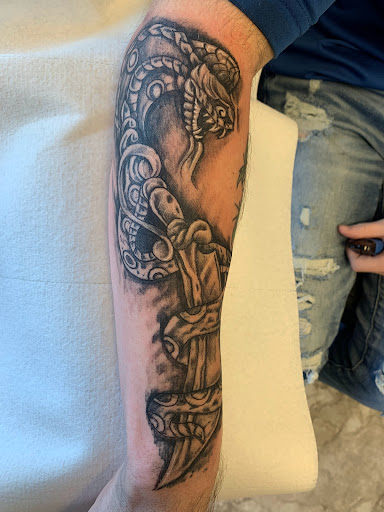 Explore shrek tattoo ideas, creative tattoo ideas in Seymour, available at American Gypsy Tattoo Corp.