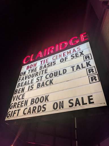 Movie Theater «Bow Tie Clairidge Cinemas», reviews and photos, 486 Bloomfield Ave, Montclair, NJ 07042, USA