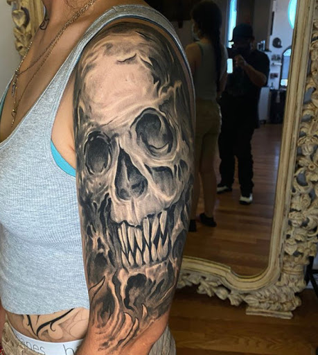 Explore chronic pain tattoo ideas, creative tattoo ideas in Odessa, available at Black Cat Tattoo Company