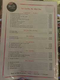 Restaurant de tapas MinOu La Guinguette du Grand Marché à Toulouse - menu / carte