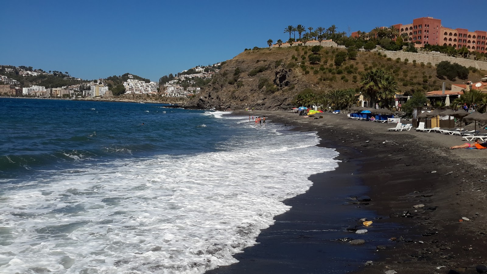 Fotografija Cabria plaža z visok stopnjo čistoče