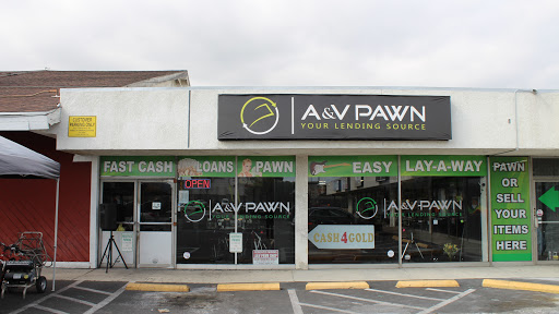 A & V Pawn Shop & Guitars, 3323 E South St, Long Beach, CA 90805, USA, 