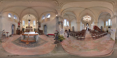 Église Saint-Baudelle à Saint-Baudelle