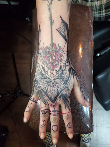 Explore mario tattoo ideas, creative tattoo ideas in Albuquerque, available at Relic Tattoo Co.